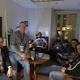 Members of the Obama tech team, including Michael Slaby and Harper Reed, with Eric Schmidt in 2012.
